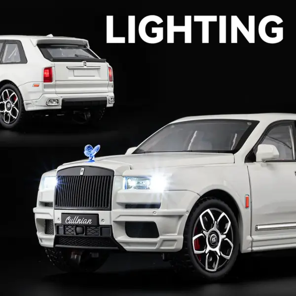 1:20 Scale Rolls Royce Cullinan Black Badge Toy Model - Image 4