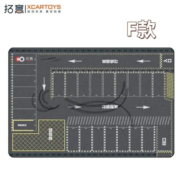 XCARTOYS Road Traffic Scene Mouse Pad Display Model - Image 11