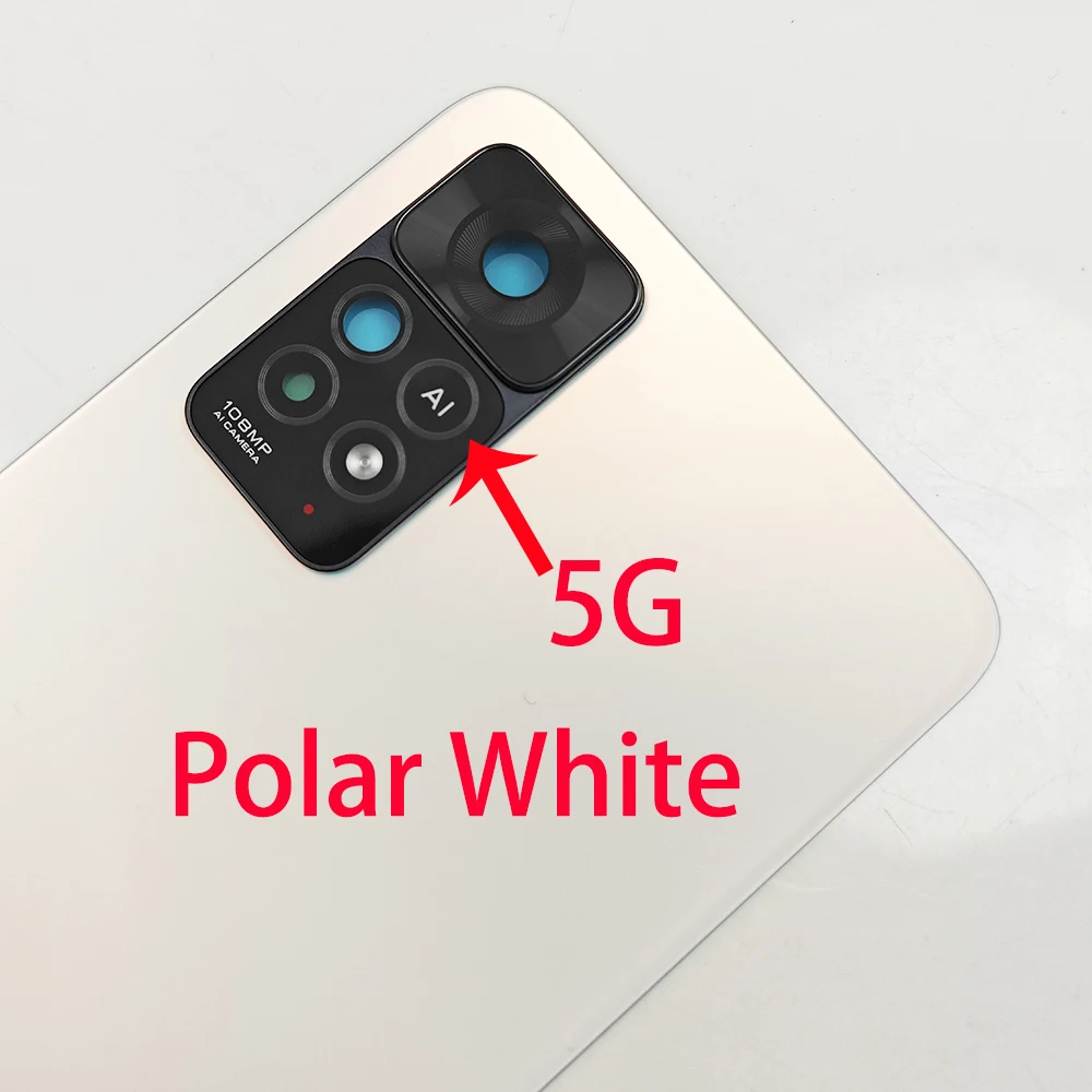 Xiaomi Redmi Note 11 Pro Glass Back Housing Cover 6 Xiaomi Redmi Note 11 Pro Glass Back Housing Cover - Image 6