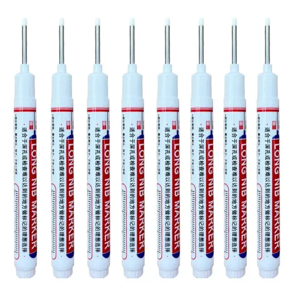 Deep Hole Long Nib Markers 8-Piece Set - Image 29