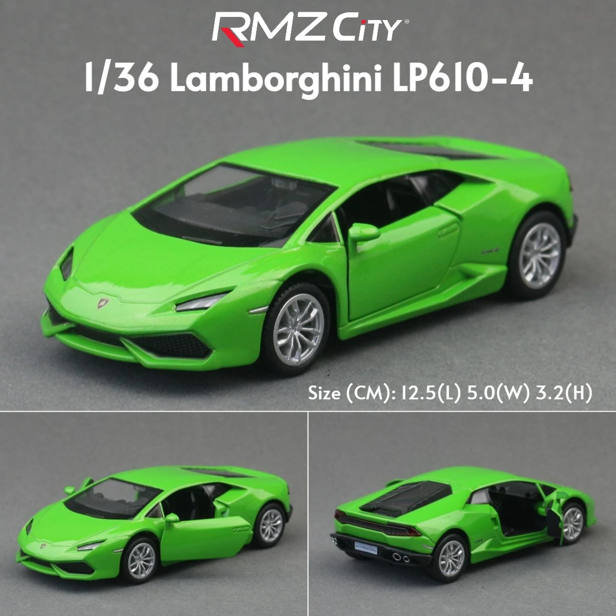 1/36 Lamborghini Super Sport Diecast Model Toy 14 1/36 Lamborghini Super Sport Diecast Model Toy - Image 14