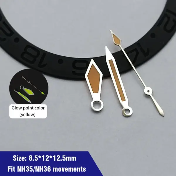 Green Luminous Watch Hands for NH35 NH36 Movement - Image 43