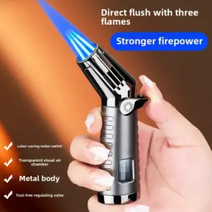 Gas Lighter Cigar Torch Fire Jet Model D0P7T112OHTG00FF5QSG 19 Sa33120c495224c2eb99479e041bdad0el