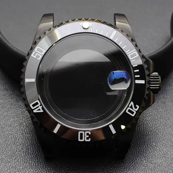 GMT 40.5MM Bidirectional Sapphire Watch Case for NH34 NH35 - Image 72