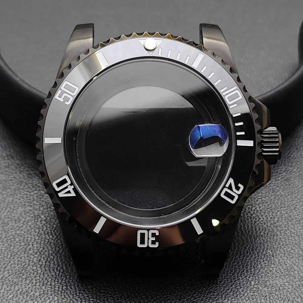 GMT 40.5mm Bidirectional Sapphire Watch Case for NH34/NH35 72 GMT 40.5mm Bidirectional Sapphire Watch Case for NH34/NH35 - Image 72