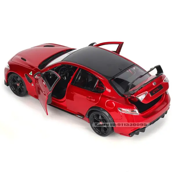 Bburago 1:18 Alfa Romeo Giulia GTAm Collectible - Image 2