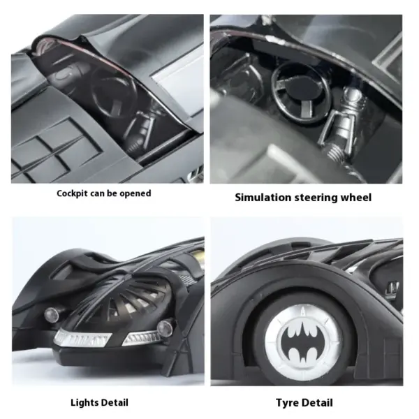 1:18 Batmobile 1995 Alloy Diecast Model - Image 6