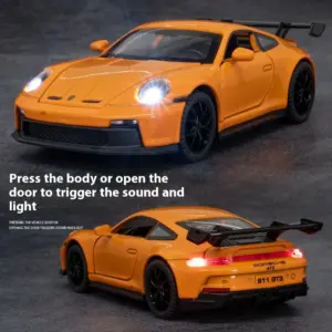 1:32 Porsche 911 GT3 Diecast Model Car 12 Sa3afaf21eda64fab99f82b1d9dbf2090G