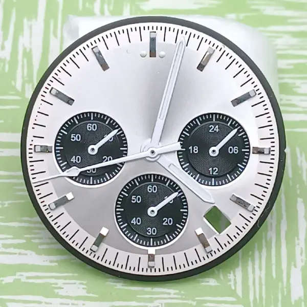 VK63 Watch Hands with Luminous Green Glow for Quartz Movements - Image 15