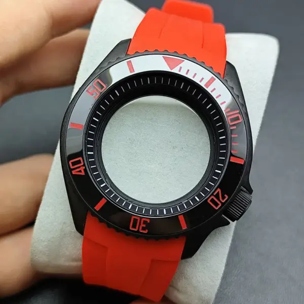 42mm NH35 Stainless Steel Watch Case with Sapphire Glass - Image 48