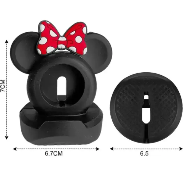Cute Silicone Stand for Apple Watch Ultra & Series 1-10 - Image 6