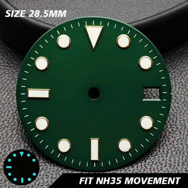 28.5mm GMT Calendar Watch Dial for NH34 NH35 Models - Image 55