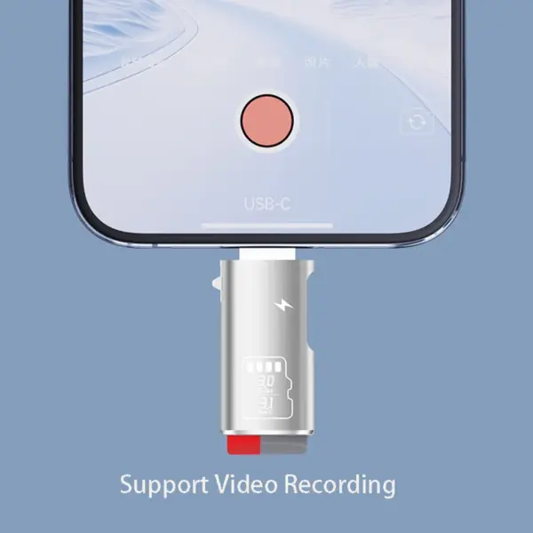 Type C 3.1 Micro SD TF Card Reader for iPhone 15 & Huawei - Image 4