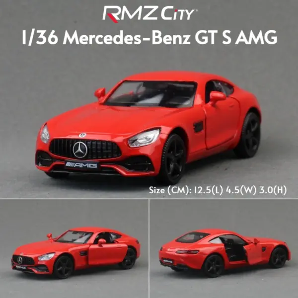Mercedes-Benz SUV Diecast Model RMZ City 1:36 - Image 21