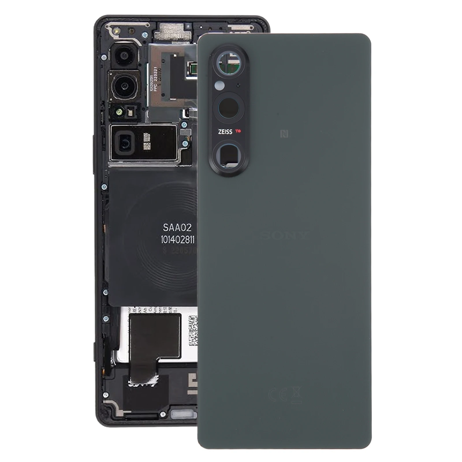Sony Xperia 1 V Battery Back Cover with Camera Lens 6 Sony Xperia 1 V Battery Back Cover with Camera Lens - Image 6