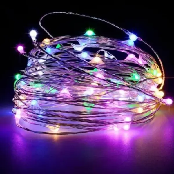 Copper Wire LED String Lights 5M for Festive Decor - Image 8