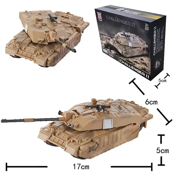 Military Aircraft and Tank Building Block Set - Image 11