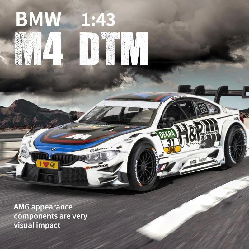 1:43 Alloy M4 DTM Diecast Car Model 2 1:43 Alloy M4 DTM Diecast Car Model - Image 2