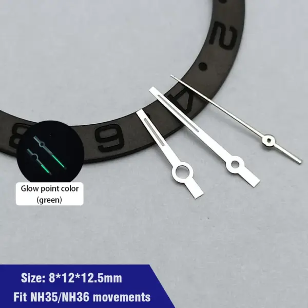 Green Luminescent Hands for NH35 NH36 Sports Watch - Image 24
