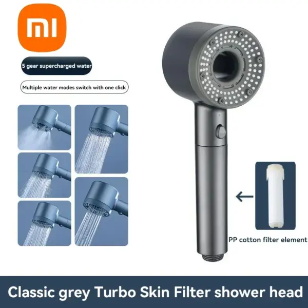 Xiaomi 5 Modes High Pressure Shower Head - Image 12