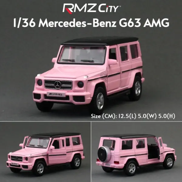 Mercedes-Benz SUV Diecast Model RMZ City 1:36 - Image 11