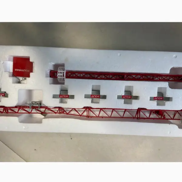 1/87 Heavy Alloy Tower Crane Model for Collectors - Image 3