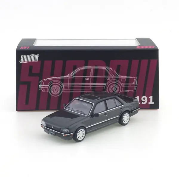 Die Cast Peugeot 505 Sedan 1/64 Model Car - Image 8