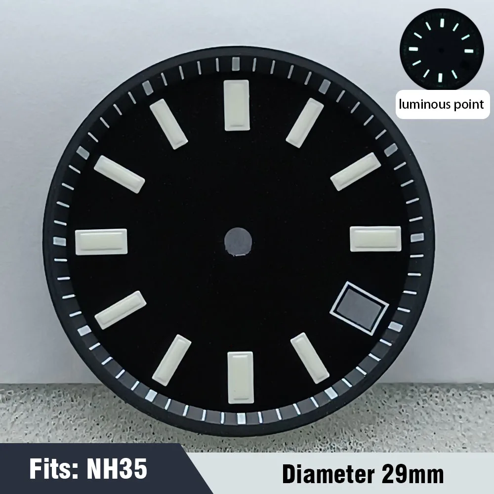 Men's Watch Dial NH35Nh36 Luminous Sterile Model 91 Men's Watch Dial NH35Nh36 Luminous Sterile Model - Image 91