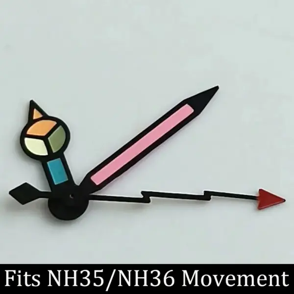 Silver/Gold N H35 Watch Hands for NH35 ETA 286 Movement - Image 68