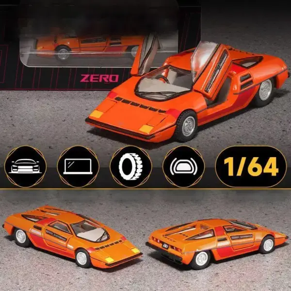 1/64 Scale B-M-W 850 CSi Alloy Diecast Car Model - Image 3