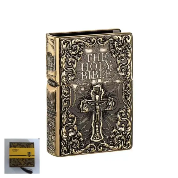 ZORRO Embossed Copper Kerosene Lighter - Image 16