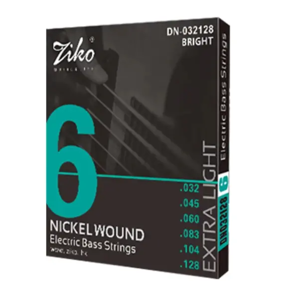 ZIKO Nickel-Plated Bass Guitar Strings 4-6 Strings - Image 9
