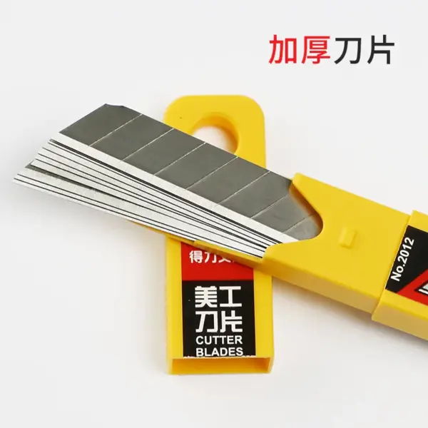 Deli 2012 9MM Utility Knife Blades 10-Pack - Image 2