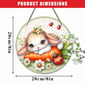 Farmhouse Wooden Easter Bunny Wreath 45 Sa5edf2e9b8e242598849413b8a69e430G