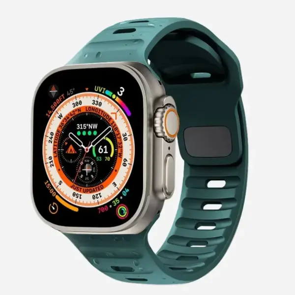 Silicone Sport Band for Apple Watch Series 8-1 - Image 20