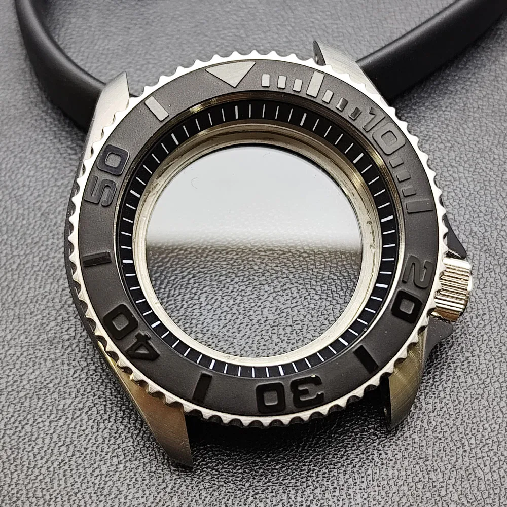 42mm Black Matte Watch Case for NH35 Movement 29 42mm Black Matte Watch Case for NH35 Movement - Image 29