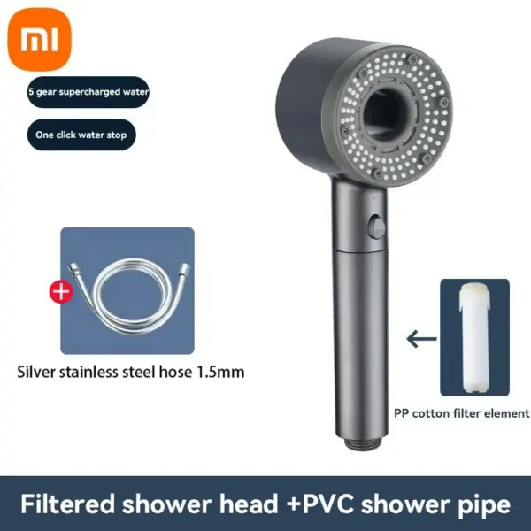 Xiaomi 5 Modes High Pressure Shower Head - Image 7