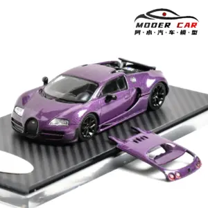 Mortal 1:64 Bugatti Diecast Model Car 14 Sa65549528df941faac9ac9e9a303f283n