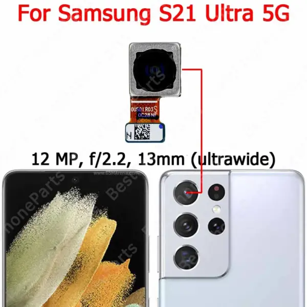 Samsung Galaxy S21 FE Rear Camera Module G990 G998 - Image 2