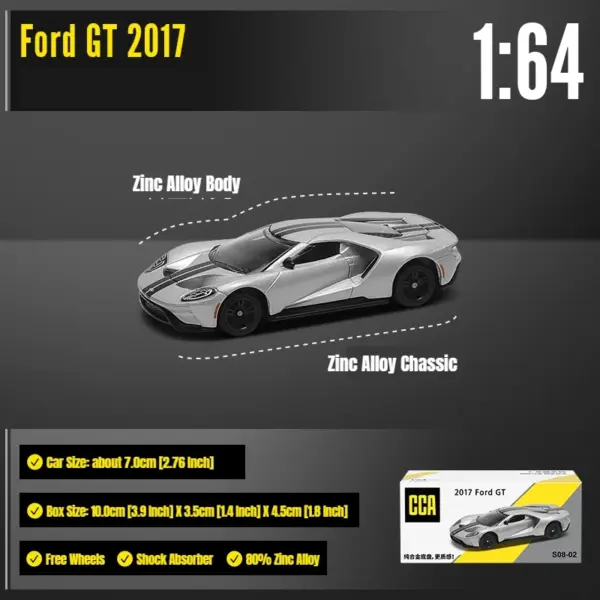 1/64 Diecast Metal Car Collection for Enthusiasts - Image 12