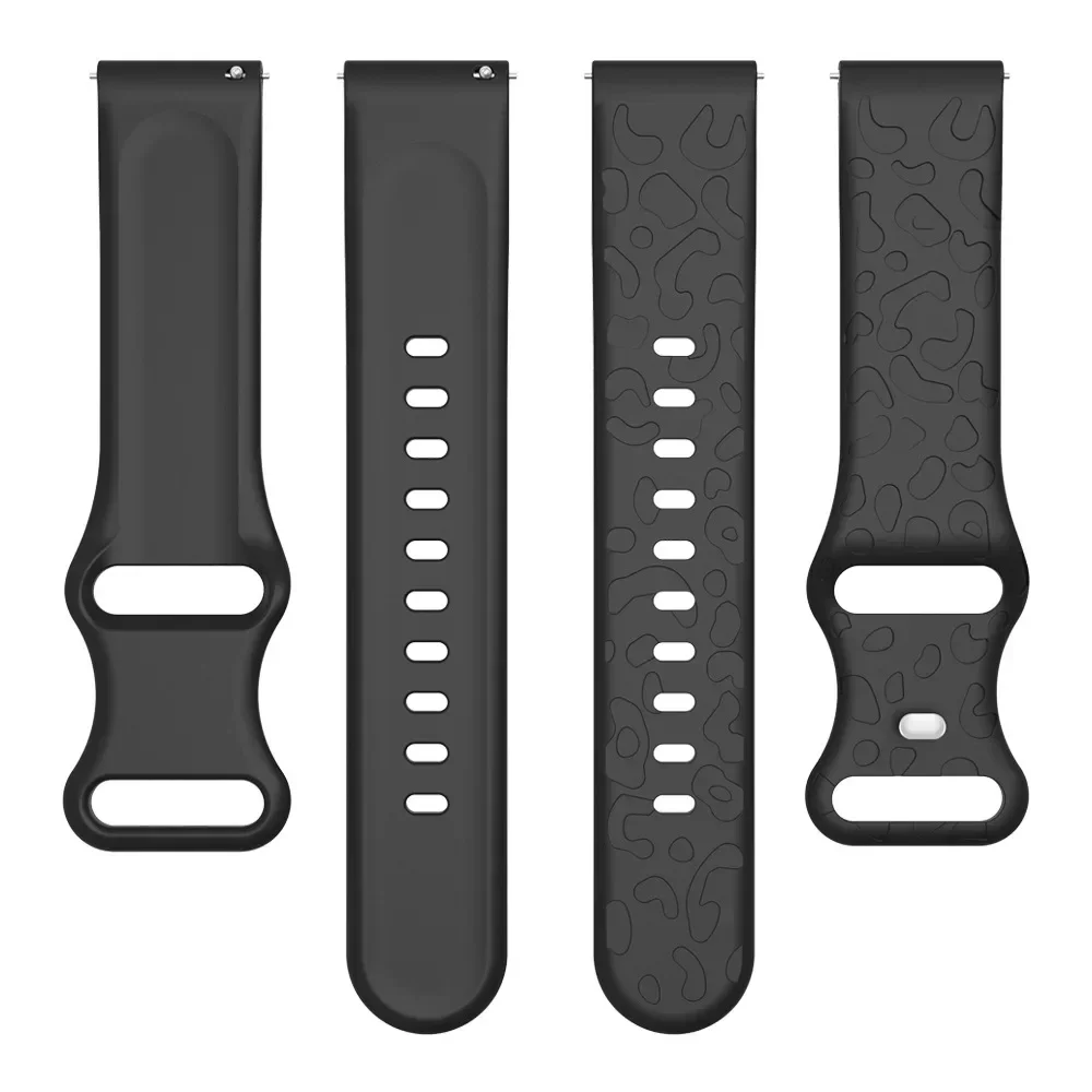 Leopard Silicone Watch Band for Garmin Venu 3S 4 Leopard Silicone Watch Band for Garmin Venu 3S - Image 4