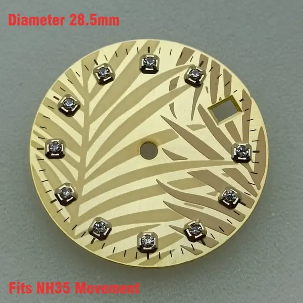 28.5mm Luminous Watch Dial for NH35/NH36/8215/2836 - Image 9