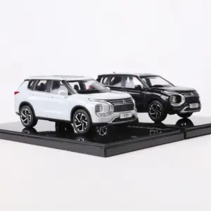 1:43 Outlander SUV Diecast Model Car Black/White 12 Sa6717339d04f48dd99161197a2ef66eee