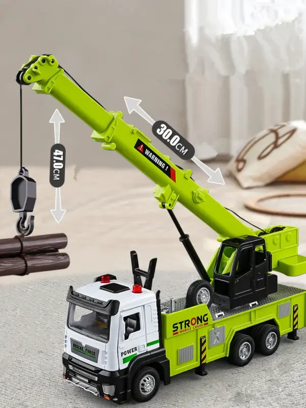 1:50 Alloy Engineering Tower Crane Model - Image 5