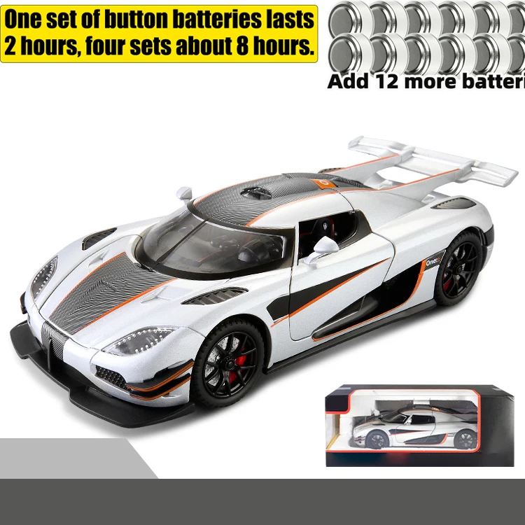 1:24 Scale Rotor Door Supercar Diecast Model 11 1:24 Scale Rotor Door Supercar Diecast Model - Image 11