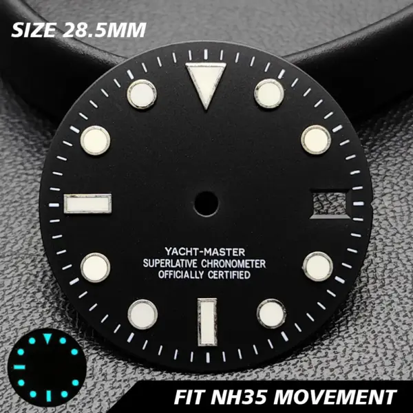 28.5mm GMT Calendar Watch Dial for NH34 NH35 Models - Image 29