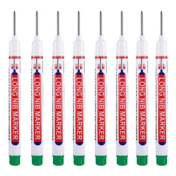 Deep Hole Long Nib Markers 8-Piece Set - Image 18