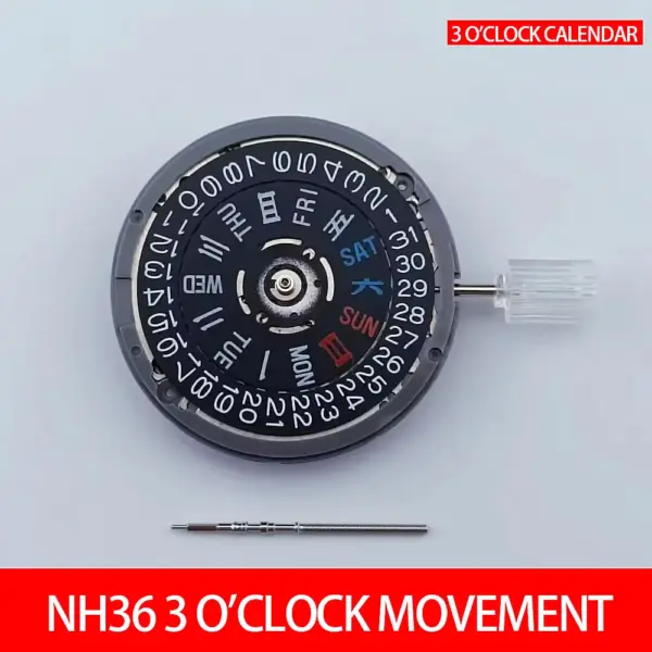 Japan NH36/NH36A Automatic Movement for Watches - Image 5