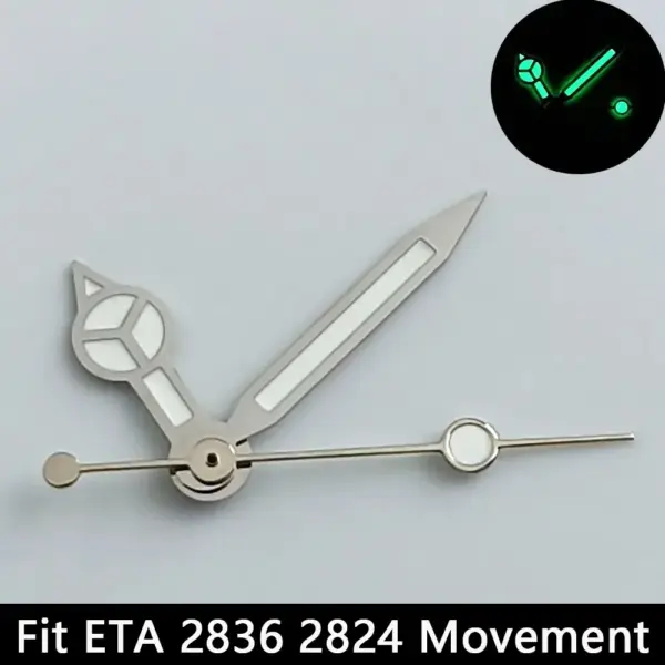 Silver/Gold N H35 Watch Hands for NH35 ETA 286 Movement - Image 58