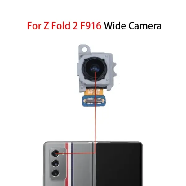 Rear Camera Flex Cable for Samsung Galaxy Z Fold 2 - Image 15